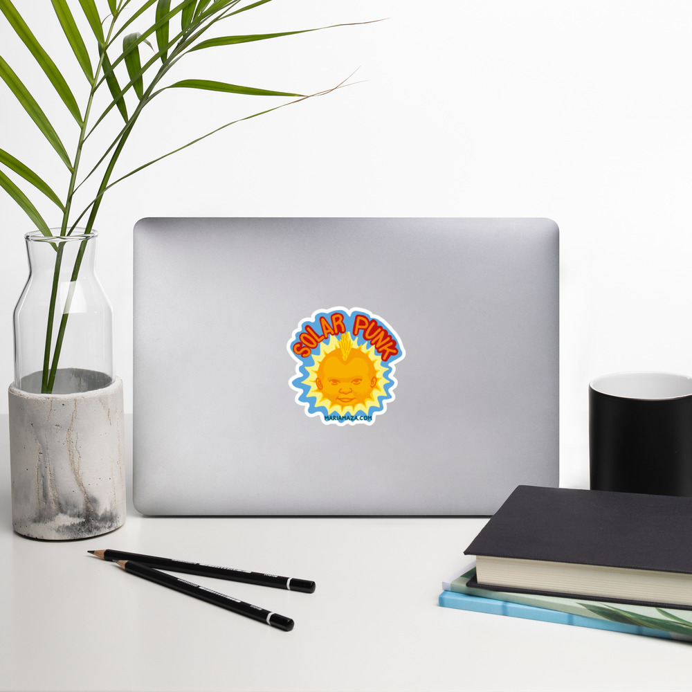 Solar Punk - Pegatinas antiburbujas - Imagen 6