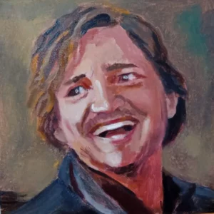 Pedro Pascal - Pintura original de María Maza